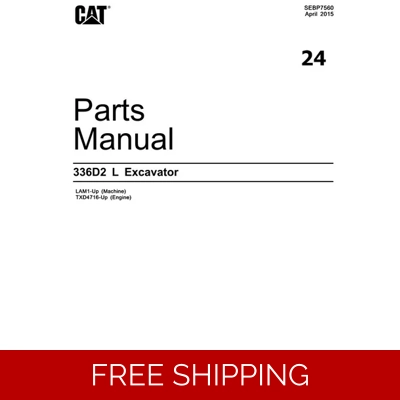 24 CATERPILLAR DPCATERPILLAR 336D2 L EXCAVATOR PARTS MANUAL 24 CATERPILLAR DPCATERPILLAR 336D2 L EXCAVATOR PARTS MANUAL